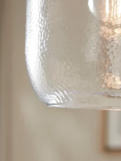 Dimpled Glass Pendant