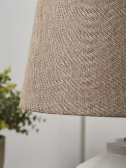 Dipped Glaze Table Lamp - Small