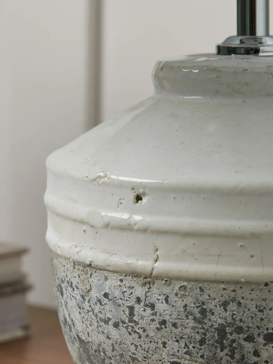 Dipped Glaze Table Lamp - Small