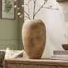 Distressed Cement Vase
