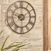 Distressed Indoor Outdoor Clock - Medium