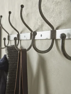 Distressed Industrial Metal Hooks - Large