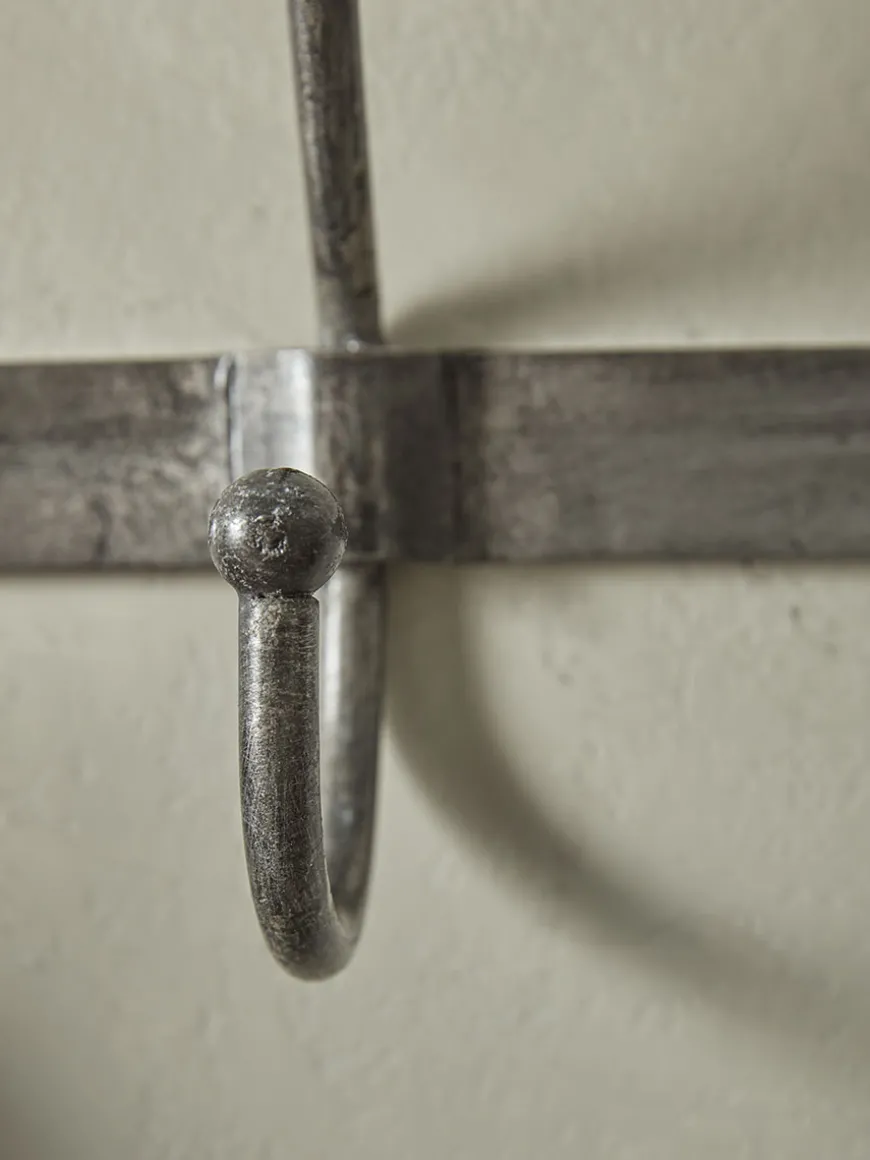 Distressed Industrial Metal Hooks - Medium