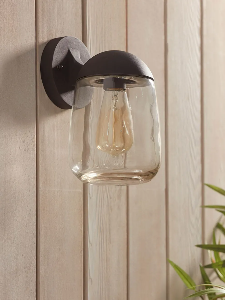 Dome Glass Wall Light