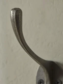 Double Coat Hook - Cast Iron