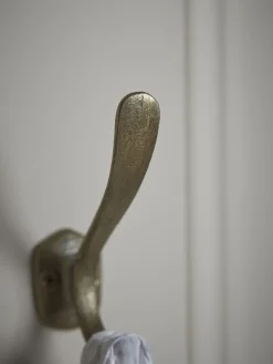 Double Hook - Brass