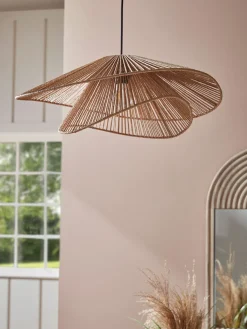 Double Layered Woven Pendant