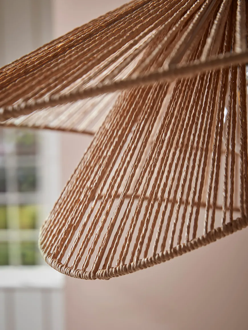 Double Layered Woven Pendant