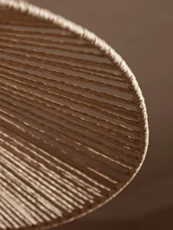 Double Layered Woven Pendant