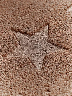 Embossed Stars Doormat