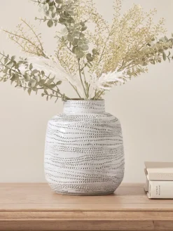 Etched Dotted Vase