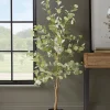 Faux Potted Eucalyptus - Large