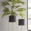 Faux Potted Palm Tree