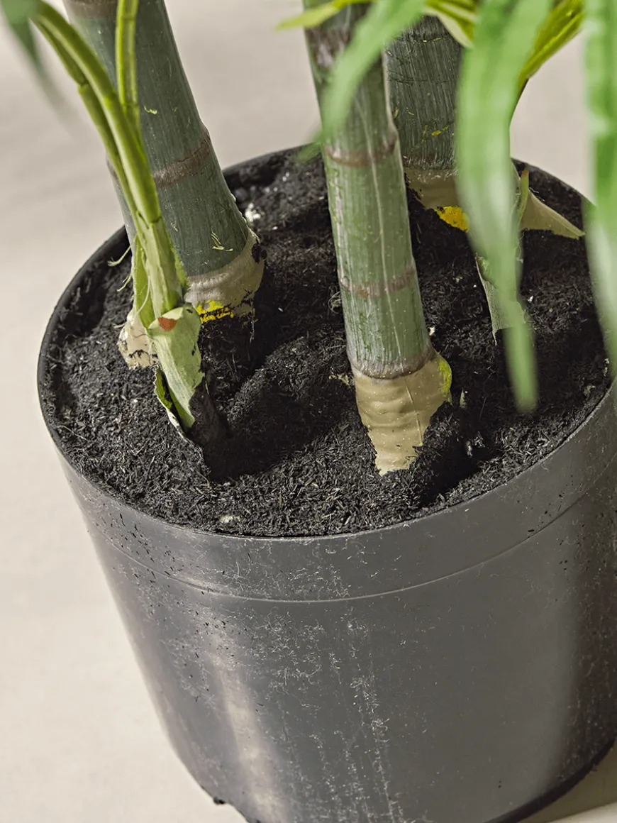 Faux Potted Palm Tree