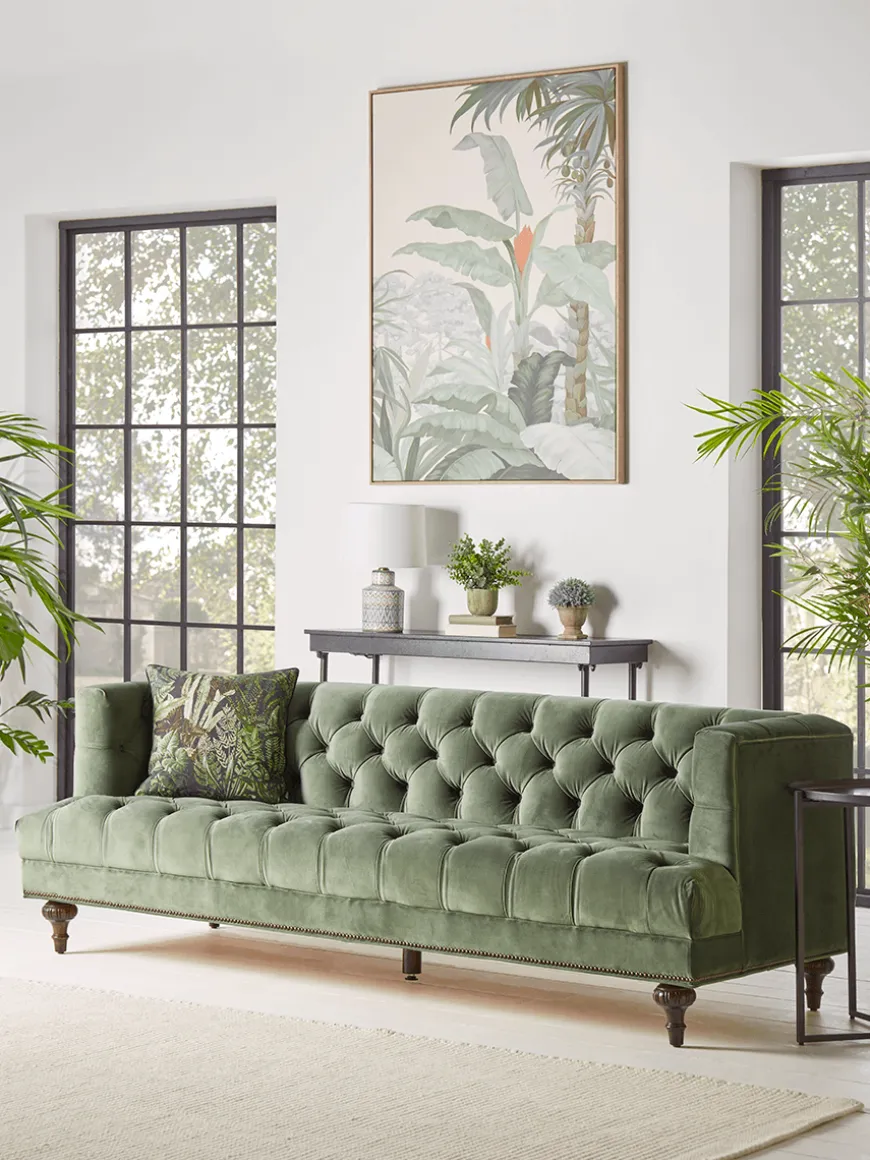 Fenn Sofa - Soft Forest Green