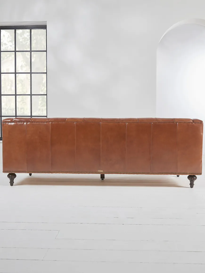 Fenn Sofa - Tan Leather