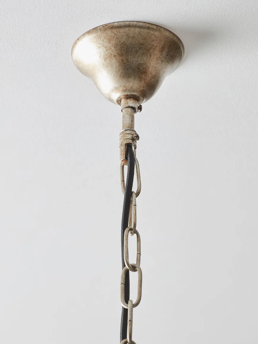 Five Arm Leaf Chandelier