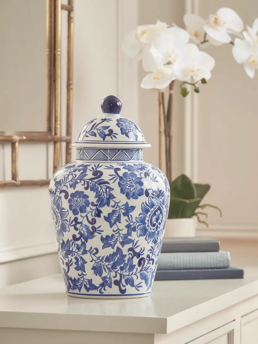 Floral Ginger Jar