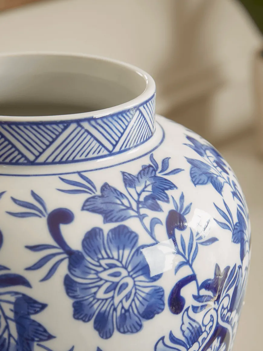 Floral Ginger Jar