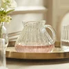 Fluted Glass Jug