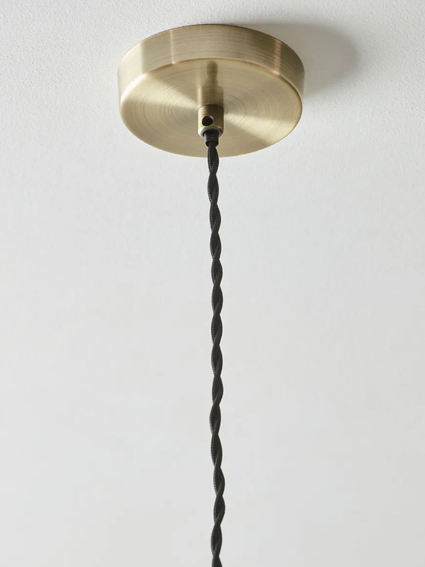Fluted Tapered Pendant