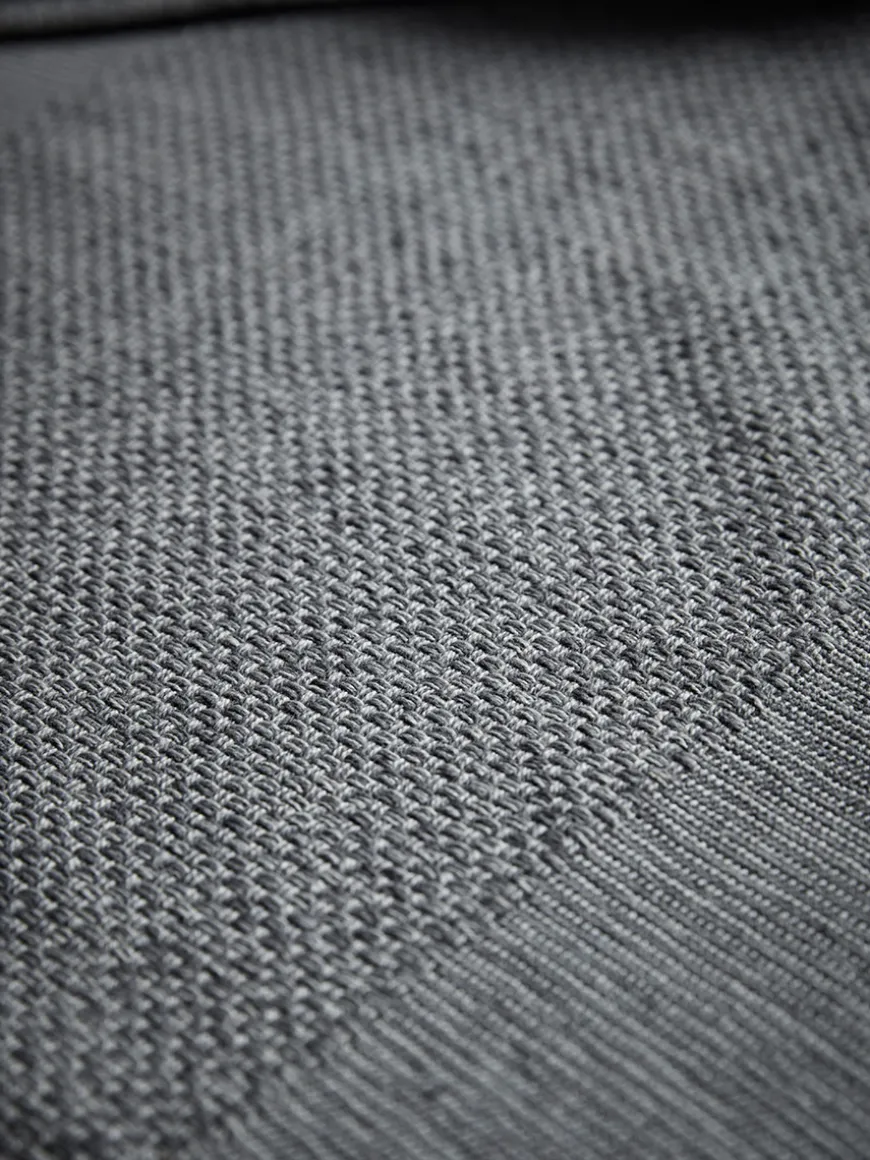 Four Cotton Placemats - Grey