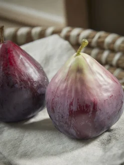 Four Decorative Faux Figs