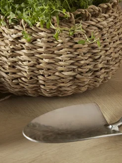Four Decorative Seagrass Planters