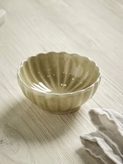 Four Fluted Dipping Bowls