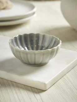 Four Fluted Dipping Bowls