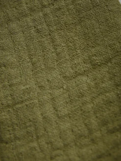 Four Waffle Napkins - Olive