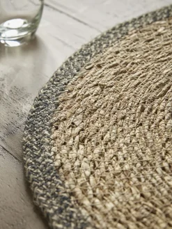 Four Woven Border Placemats