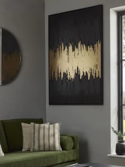 Framed Golden Canvas