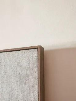 Framed Wildflower Hessian Wall Art