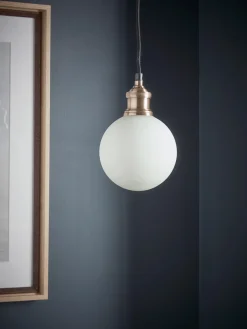 Frosted Globe Pendant