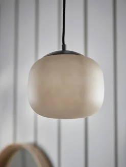 Frosted Squoval Pendant