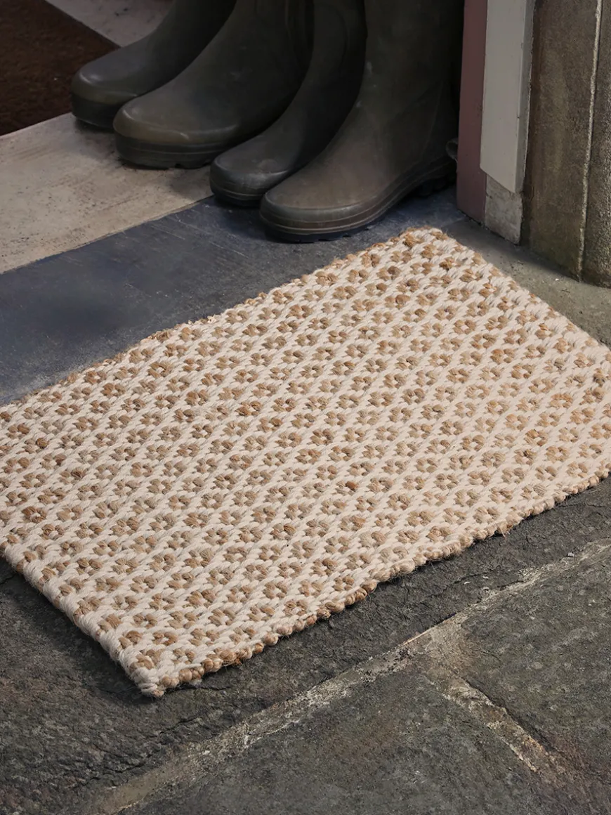 Geometric Jute Doormat