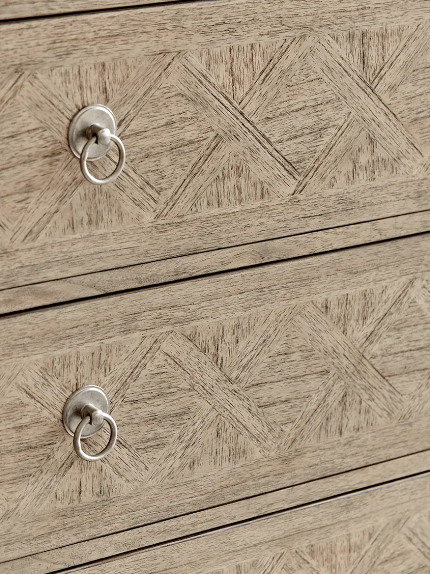 Geometric Parquet Chest Of Drawers