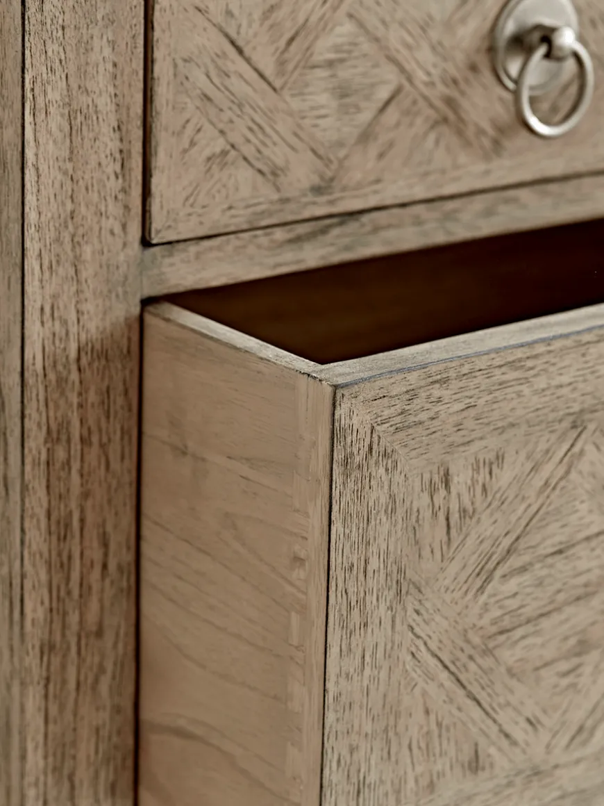 Geometric Parquet Chest Of Drawers