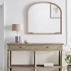 Geometric Parquet Console Table