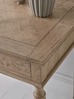 Geometric Parquet Desk