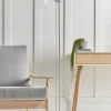 Glass & Concrete Floor Lamp