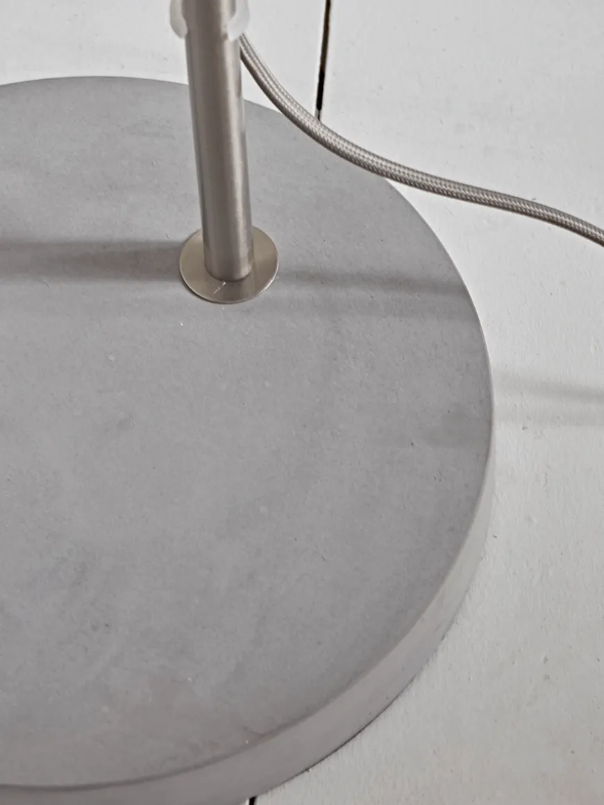 Glass & Concrete Floor Lamp