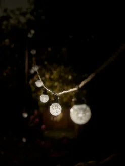 Glass Globe Festoon Lights