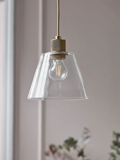 Glass Tapered Pendant
