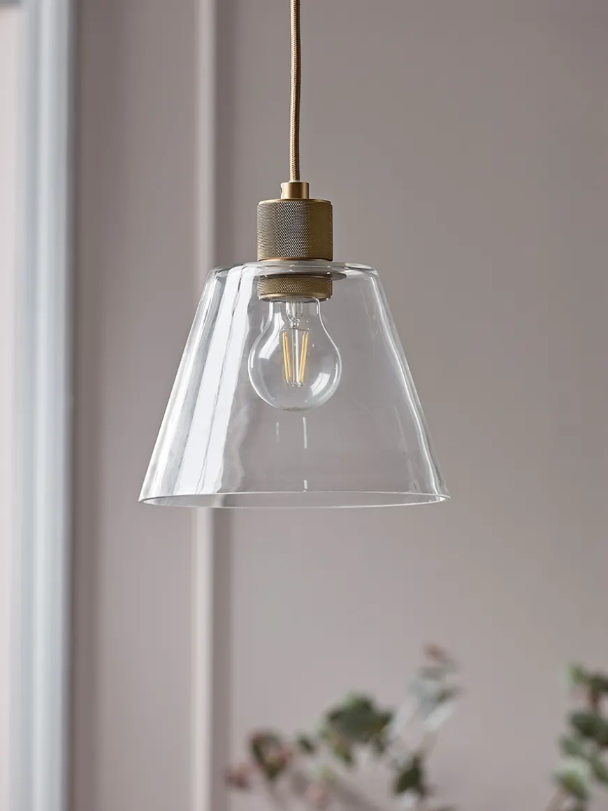 Glass Tapered Pendant