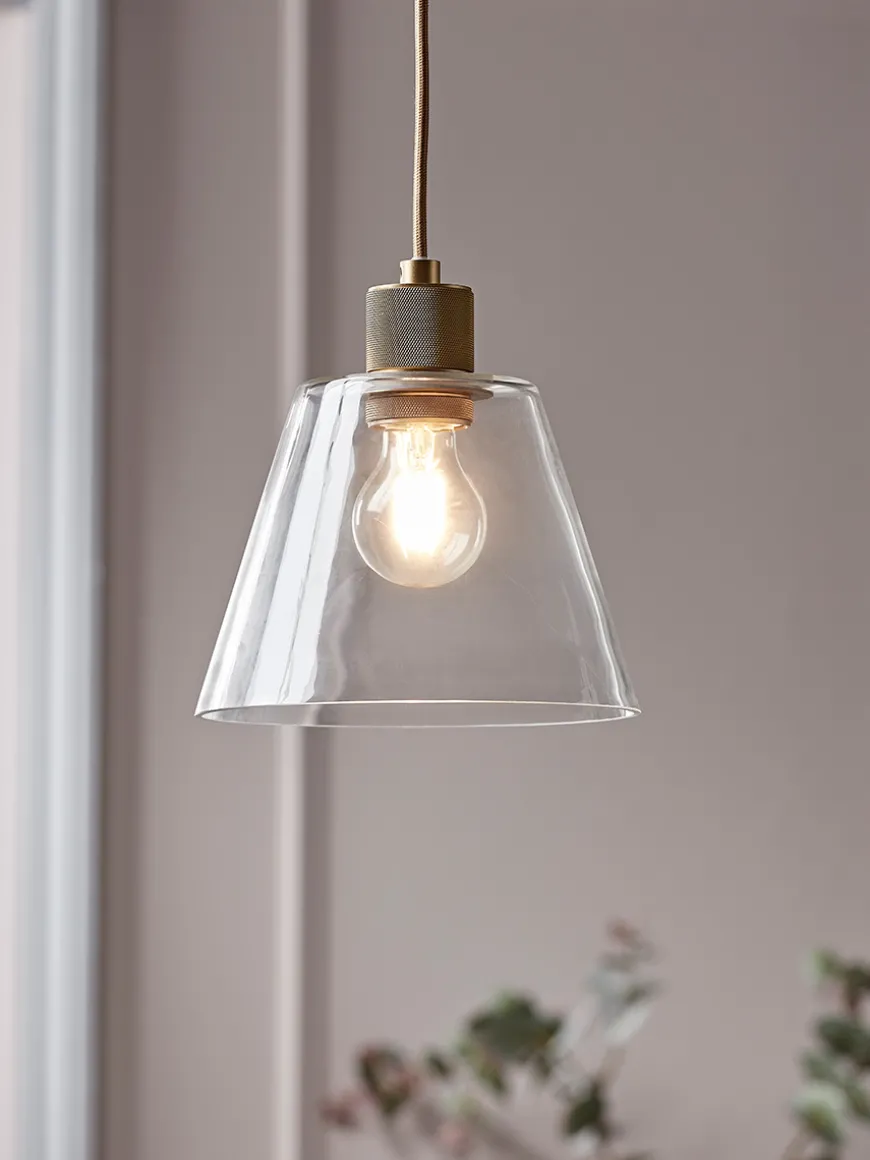 Glass Tapered Pendant