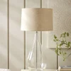 Glass Teardrop Table Lamp