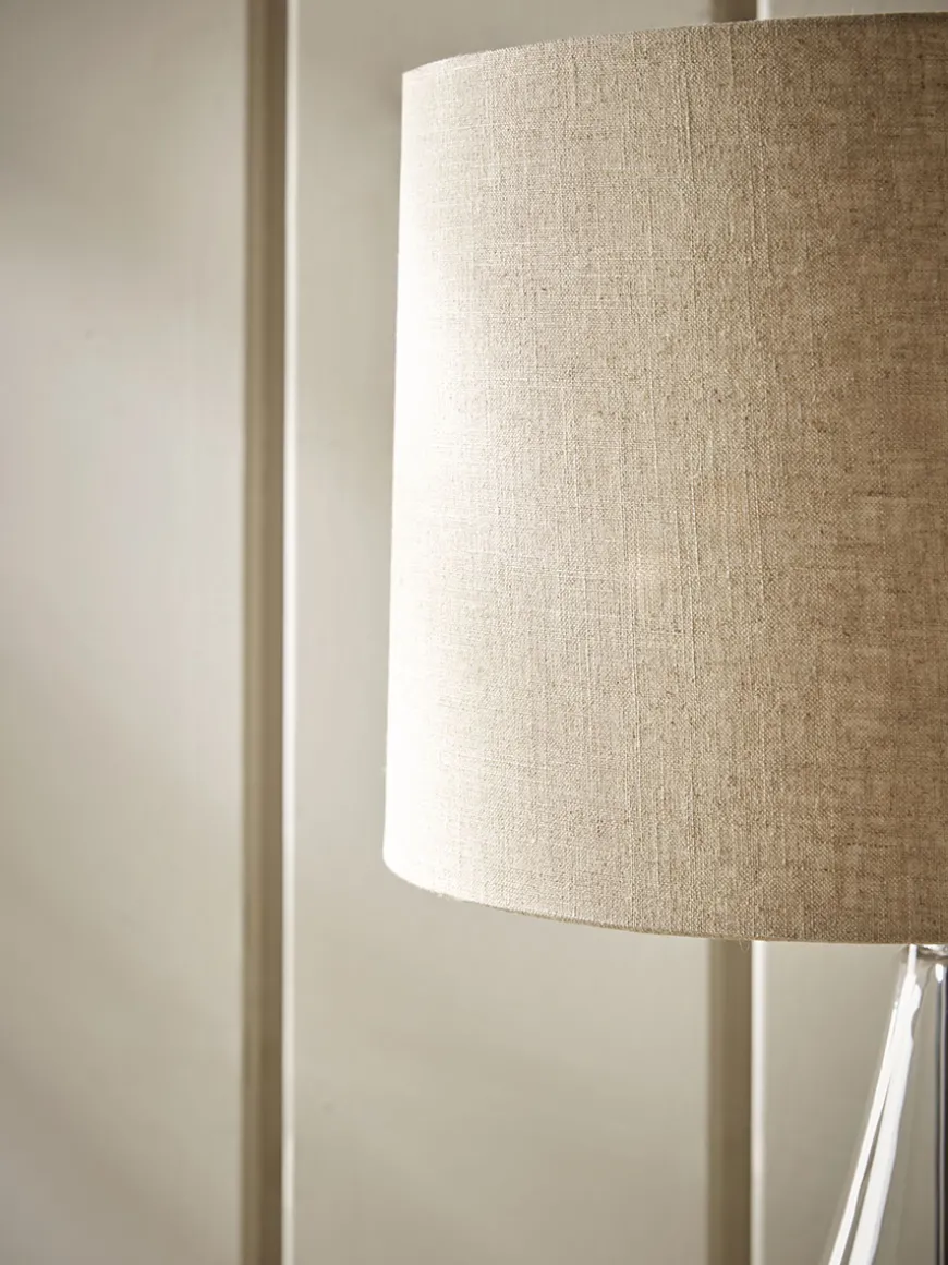 Glass Teardrop Table Lamp