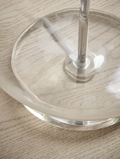 Glass Teardrop Table Lamp